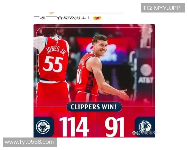 快船胜独行侠,连胜场数达到五场,强势崛起