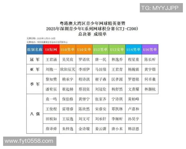 深圳网球队实力强劲最新网球个人能力TOP10榜单出炉